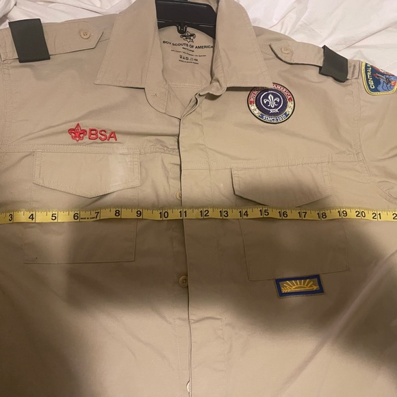 COPY - Boy Scout Uniform Shirt - Mens - Picture 3 of 3